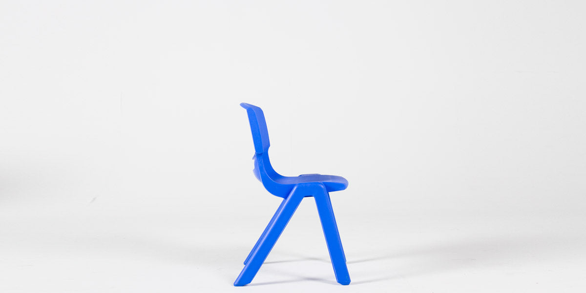 Blue Resin Children's Stack Chair