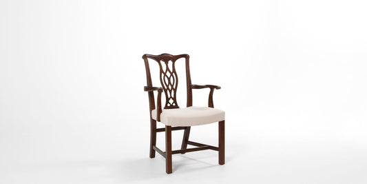 Mahogany Chippendale Arm Chair