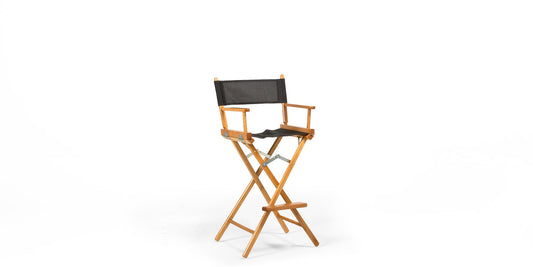 Tall Natural Director's Chair