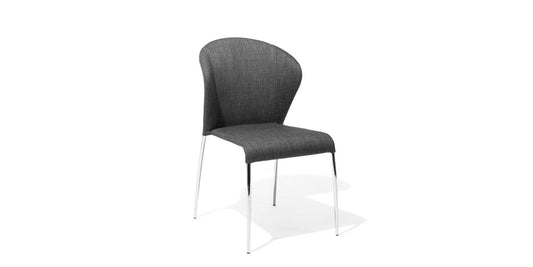 Grey Retro Style Stack Chair