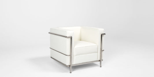 White Corbusier Style Chair