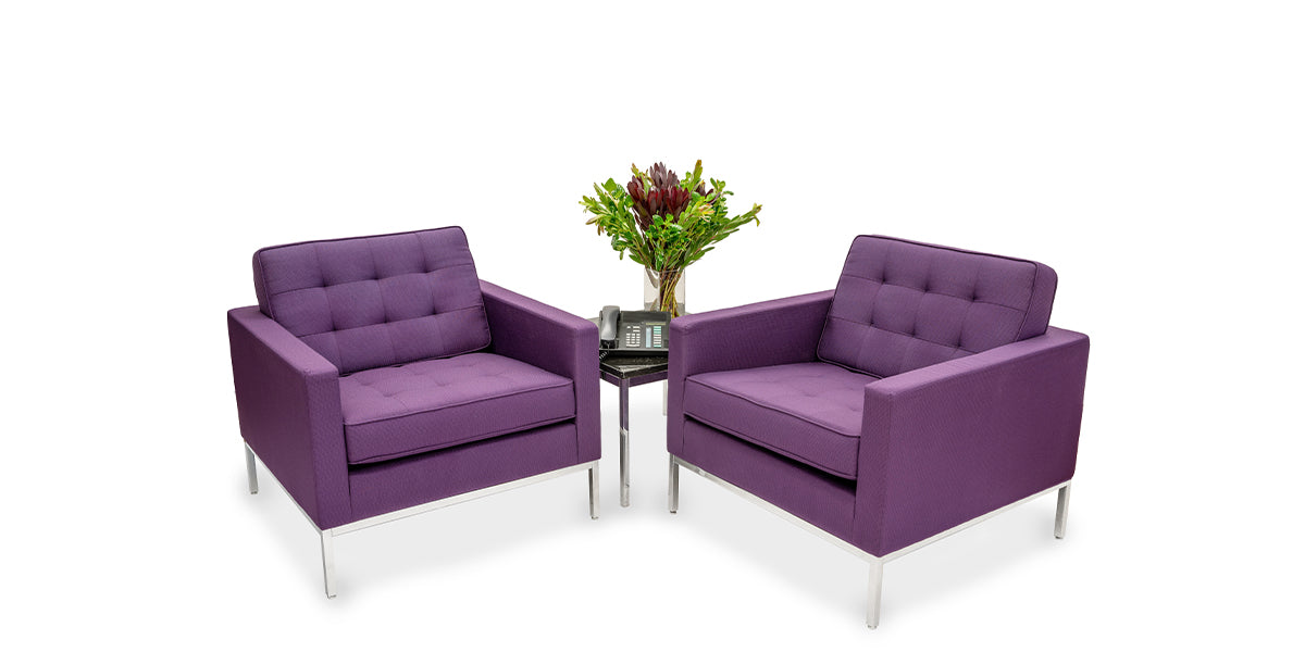 Purple Loft Style Chair