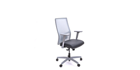 Grey Mid Back Ignition Chair