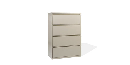 4 Drawer Lateral File- Putty
