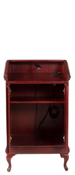 48"H Podium - Mahogany