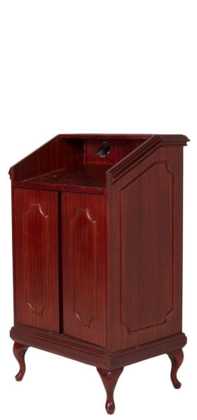 48"H Podium - Mahogany