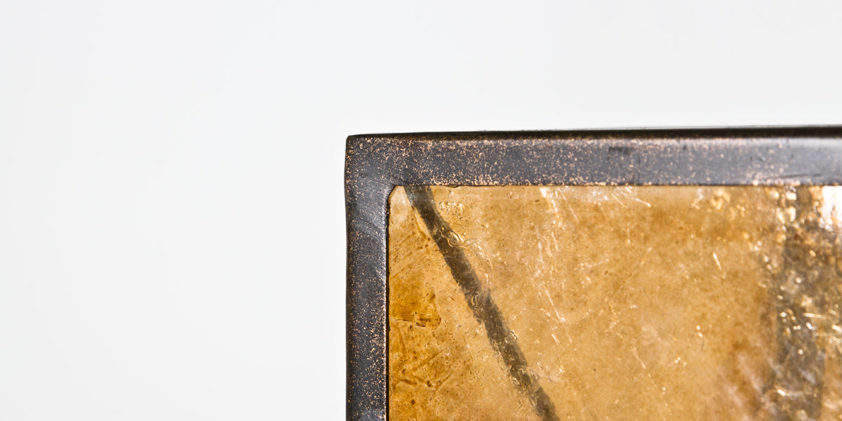 21"H Plexiglass Mission Table Lamp