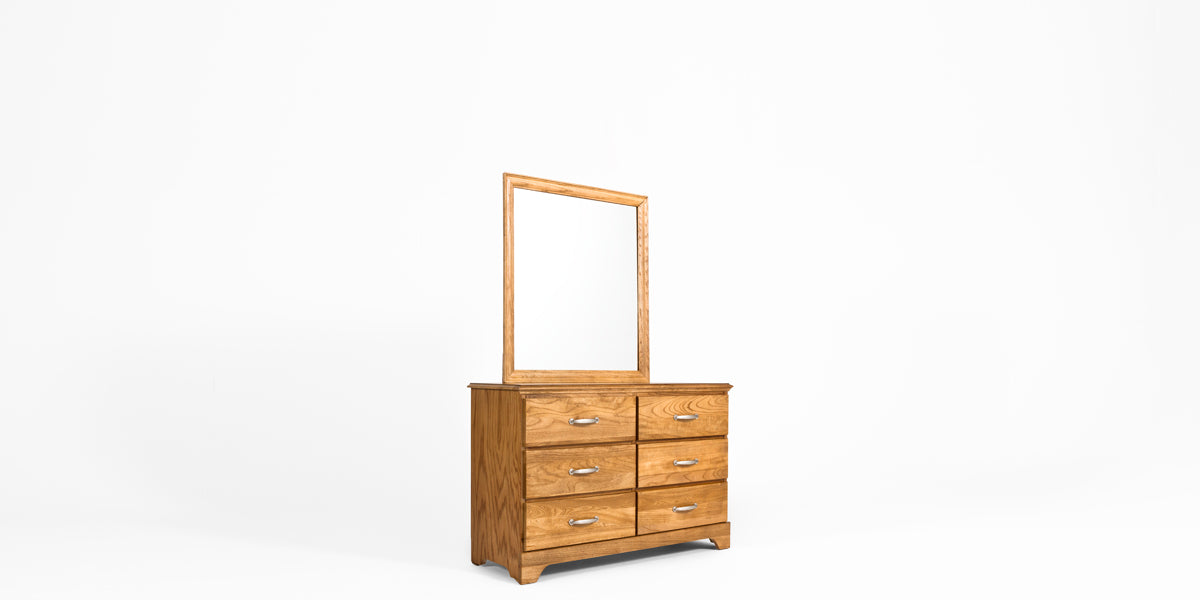 Oak Dresser Mirror