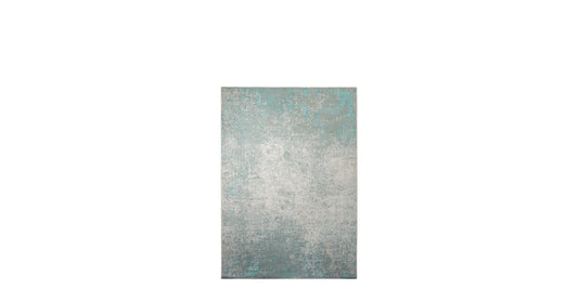 Woven Rug in Mint Green