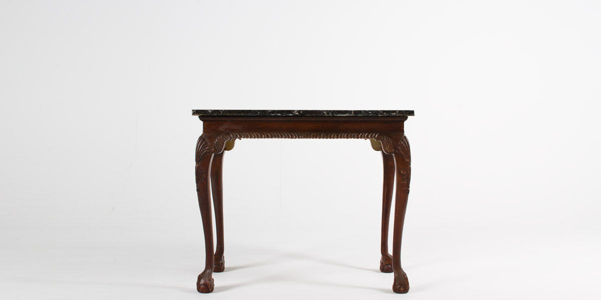 38"W Mahogany Console