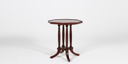 Cherry Octagon End Table