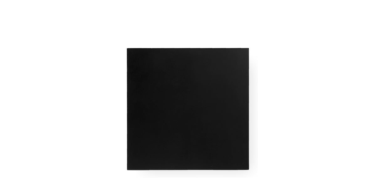 24"SQ Black Laminate Table