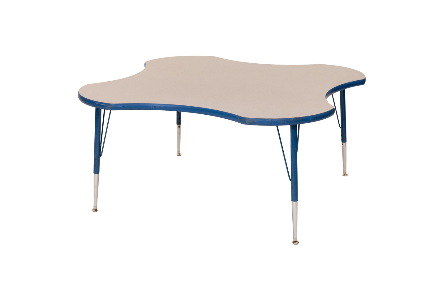 Blue Edge Children's Clover Table
