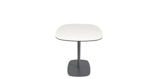 36"H Light Grey Laminate Table