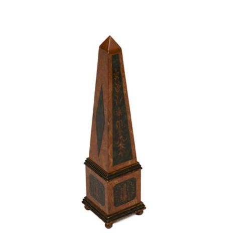 Wood Inlay Obelisk – Arenson Props