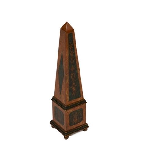 Wood Inlay Obelisk
