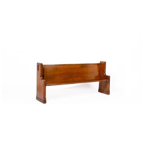 72"W Medium Oak Bench / Pew