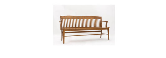 72" Oak Americana Bench