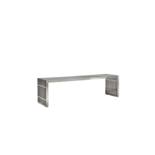 60"W Stainless Steel Bench