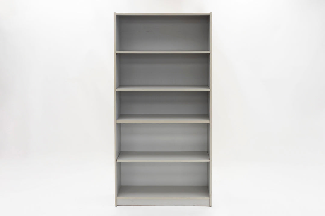 72"h - Grey Bookcase