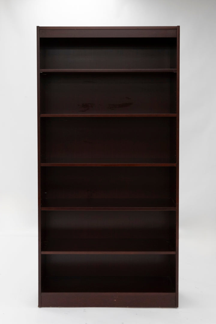 72" Mahogany Bookcase