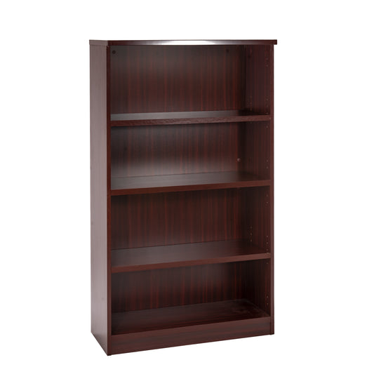 55" Mahogany Bookcase