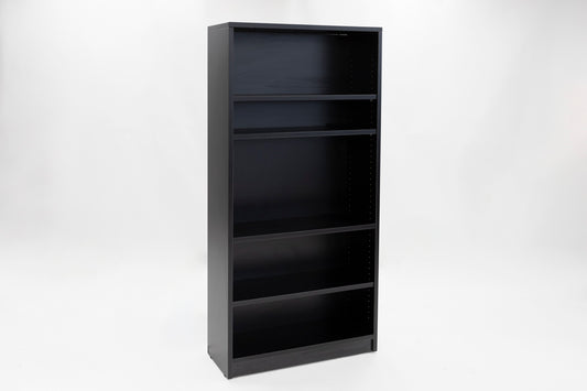 72"h Bookcase- Black