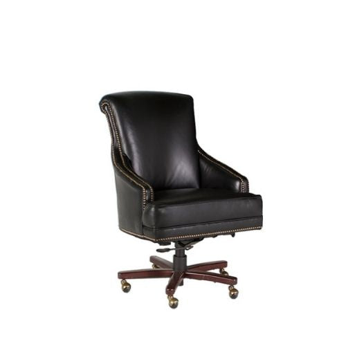 Black Vinyl High Back Executive Chair