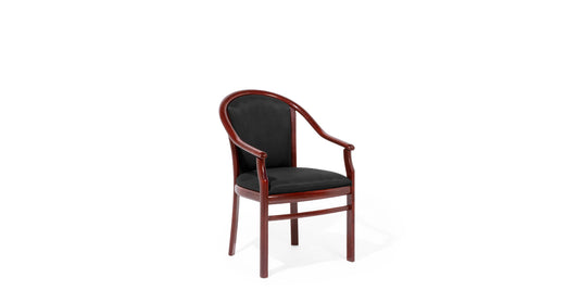 Arm Chair with Mahogany Frame