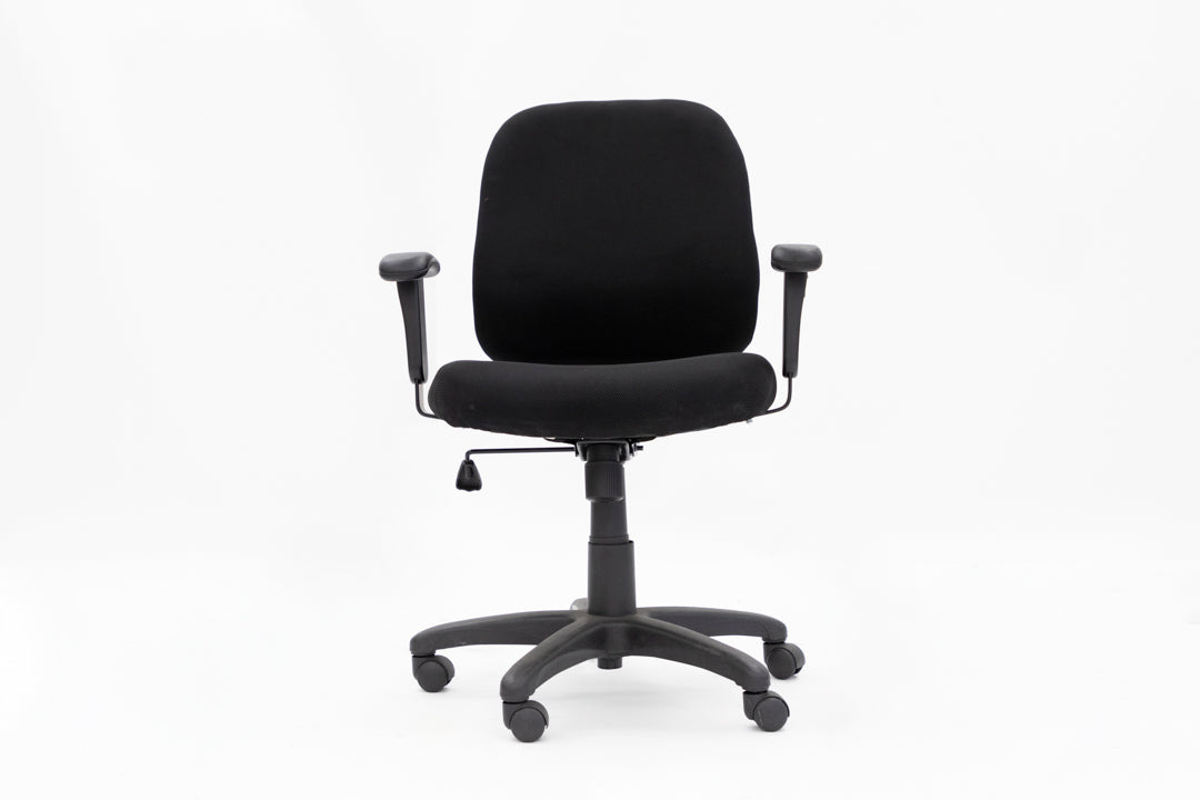 Black Fabric Task Chair