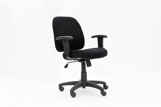 Black Fabric Task Chair