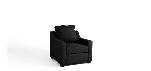 Dark Grey Fabric Chair