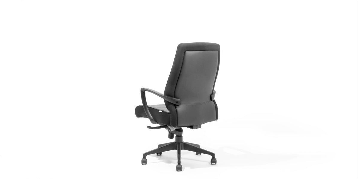 Black Leather High Back Executive Chair