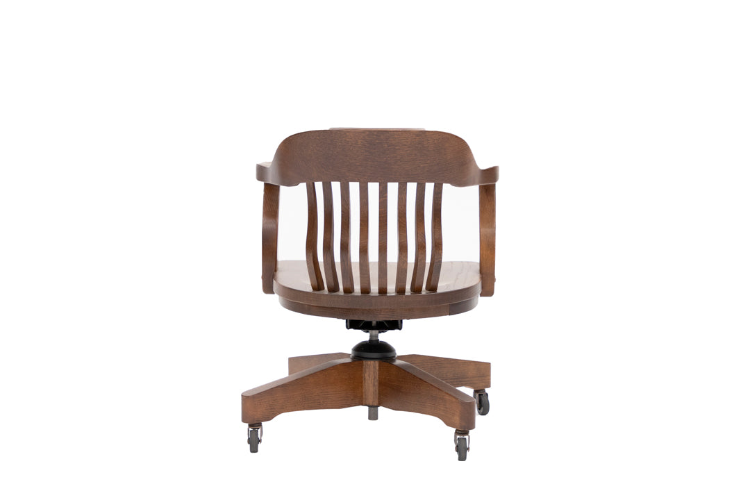 Boston Swivel Chair - Walnut