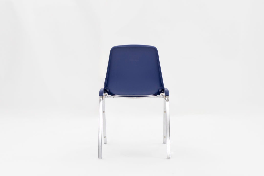 Blue Poly Shell Stack Chair