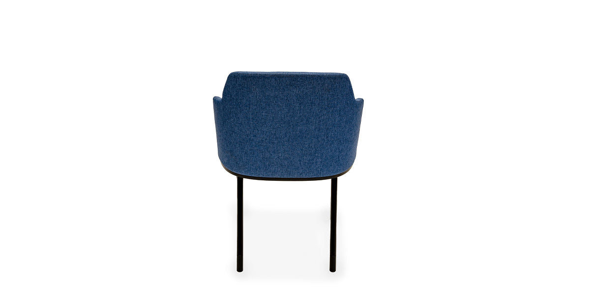 Blue Knoll Arm Chair