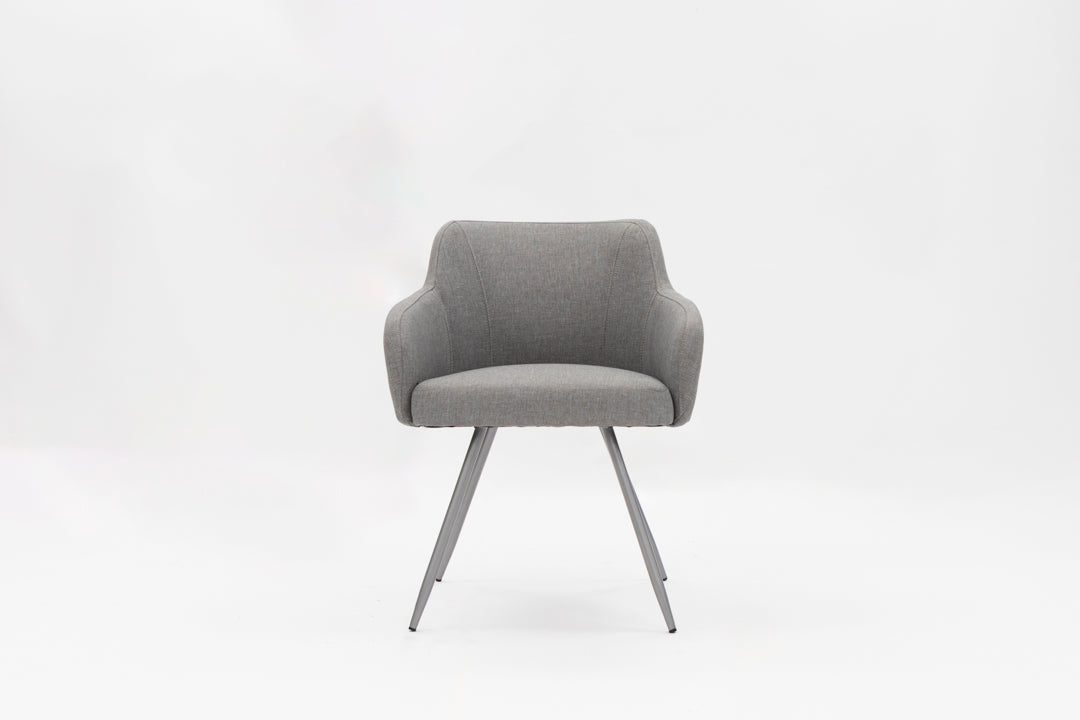 Tweed Guest Chair - Grey