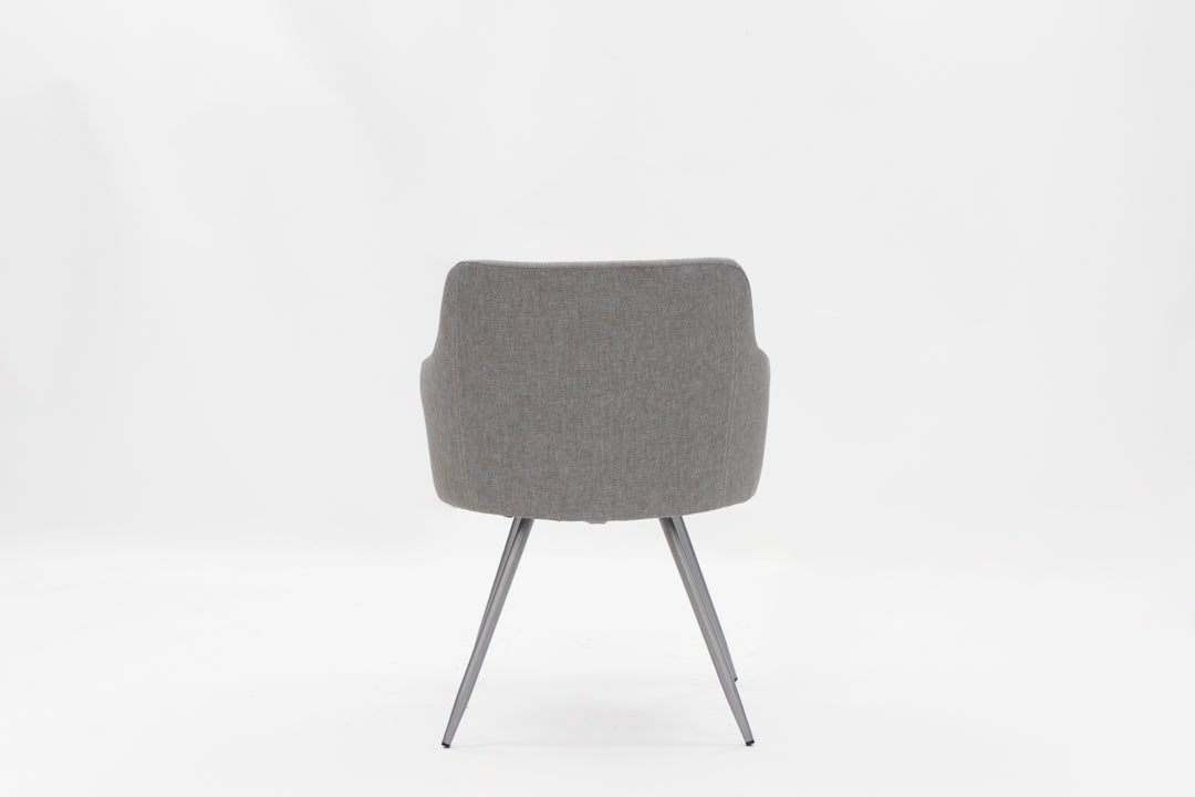 Tweed Guest Chair - Grey