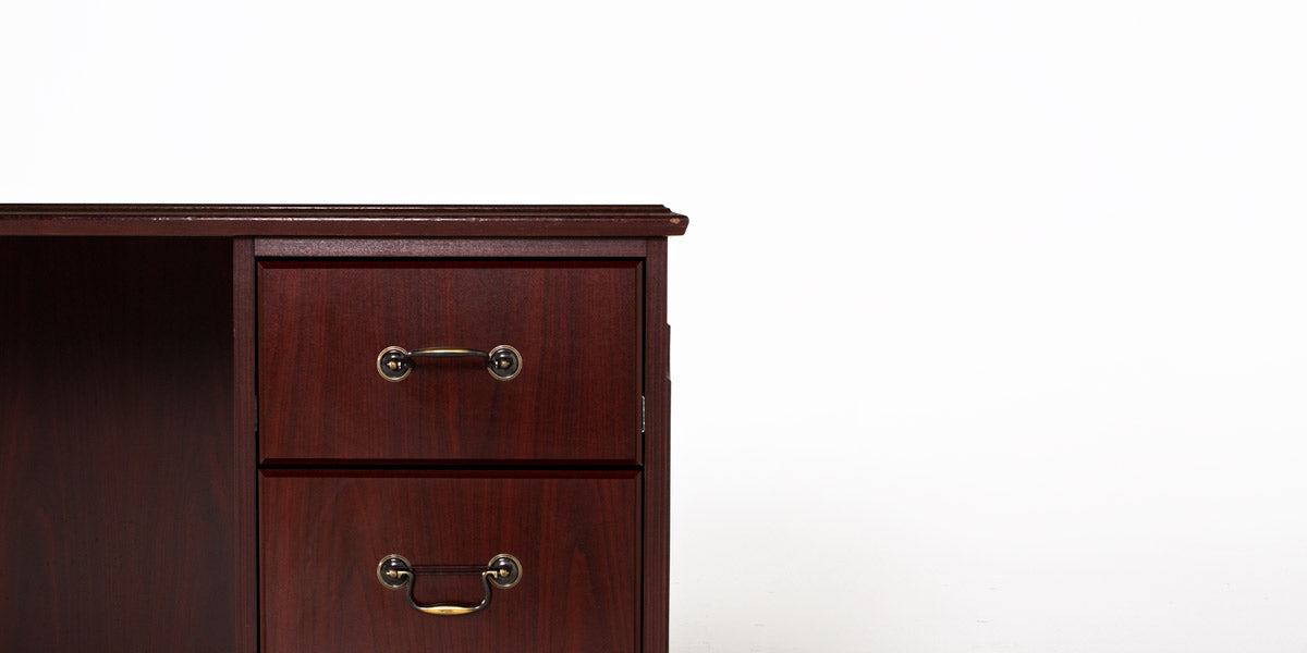 72" Kneehole Credenza with Drawers