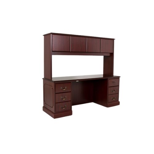 72" Kneehole Credenza with Drawers