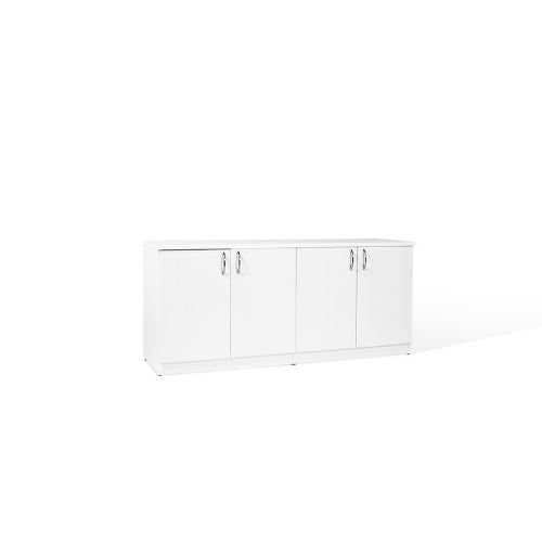 66"W White Credenza