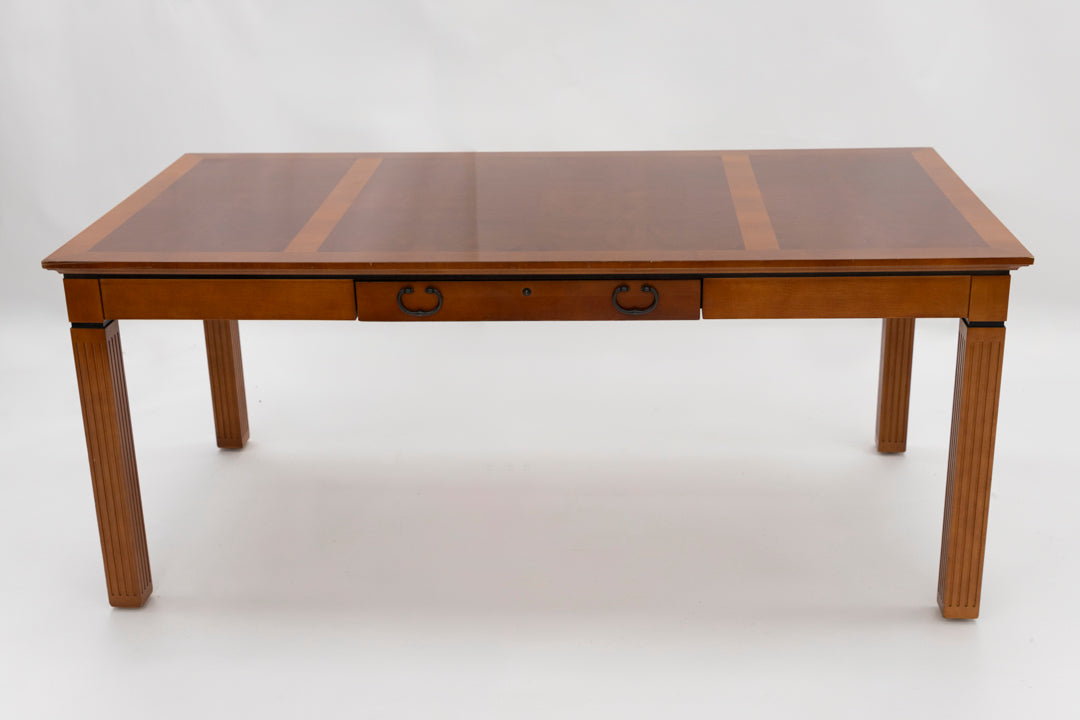 72" Table / Desk with Drawer - Cherry