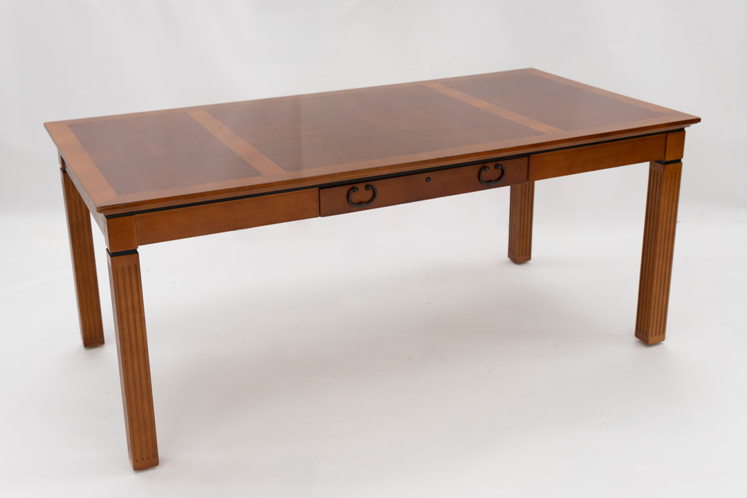 72" Table / Desk with Drawer - Cherry