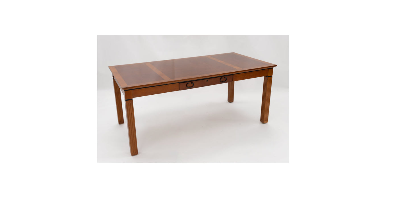 72" Table / Desk with Drawer - Cherry