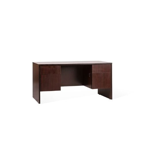 60"W Mahogany Desk