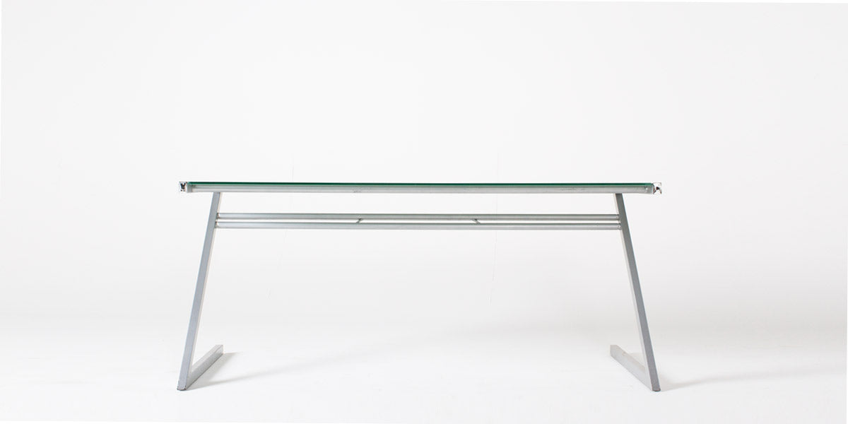 65.5"W Metal 'Z' Framed Desk