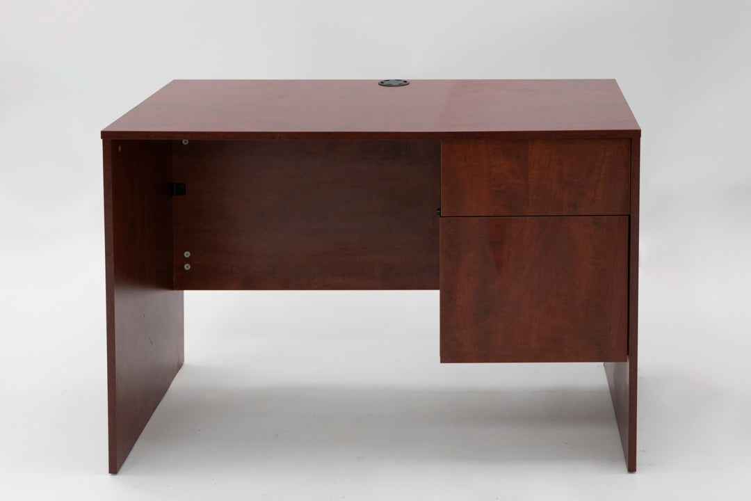 45"W Cherry Laminate Desk