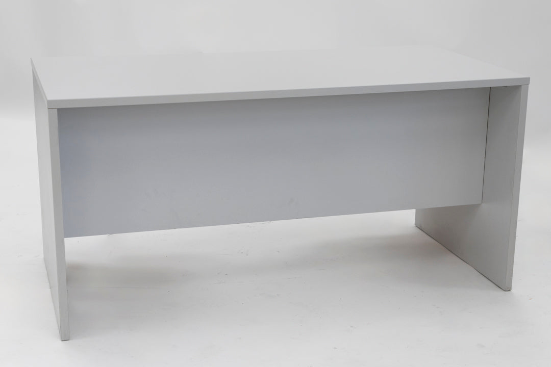 60" Double Ped Desk - Light Grey