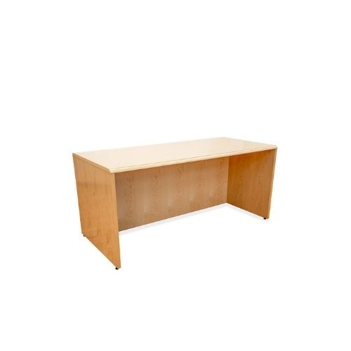 66" Maple Shell Desk