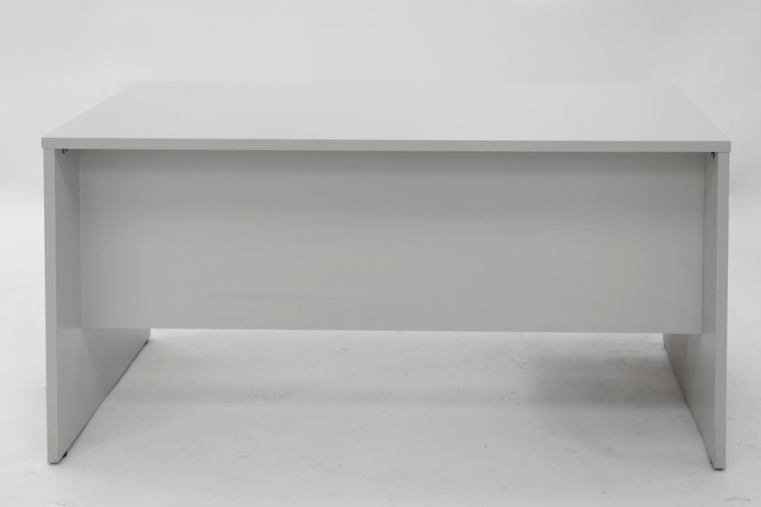 60" Single Ped Desk - Light Grey